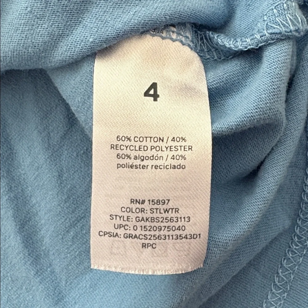 365 Kids from Garanimals Blue Graphic Tee with Beach Print - Size 4